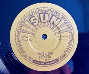 Elvis Presley Single Label