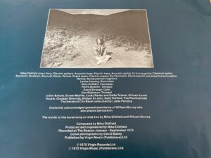 Mike Oldfield Ommadawn Inlay 2