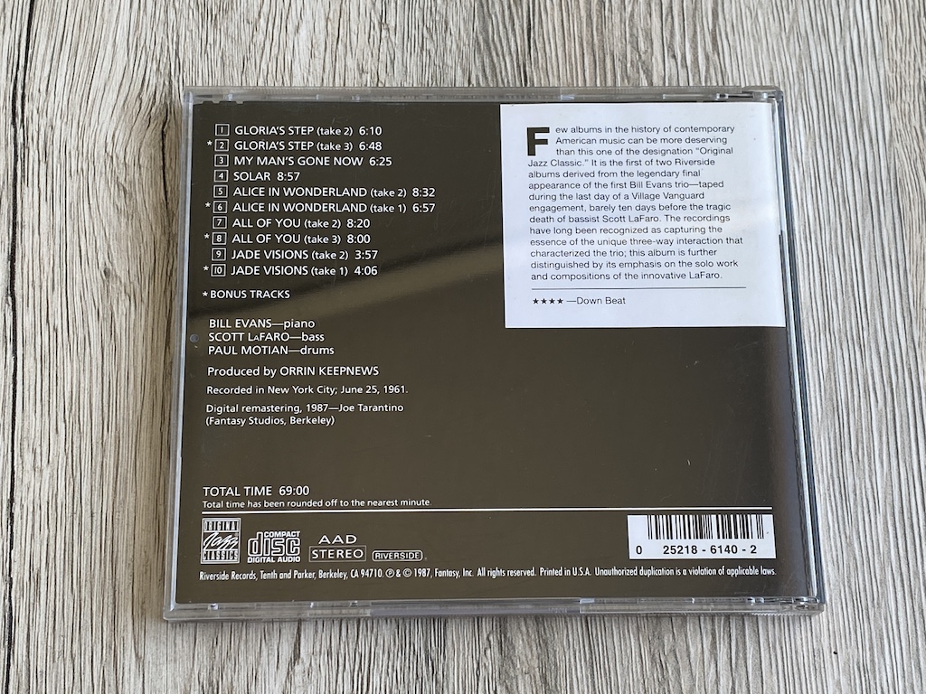 Rückseite CD-Ausgabe